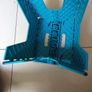 Small Blue  Foldable Step Stool.  New. Image 5