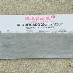 Wall Tiles Grey Wood Effect 10 Square Metres - 120cm X 20cm