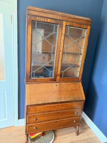 display cabinet /writing desk