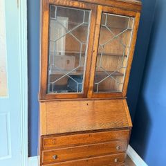 display cabinet /writing desk