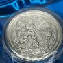 1oz Fine 999 Silver Bullion Archangel St Micheal 2026. Image 2