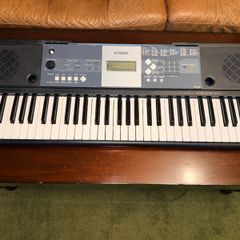Yamaha YPT-230 Portable Keyboard w/AC Adapter and Stand