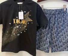 D T-shirt and shorts set 7yrs