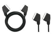 New 1.5m SCART to SCART 21 PIN Euro AV Audio Video Lead Connector Cable #996