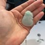 Jade moneybag carved stone Image 3