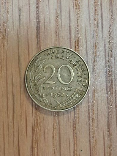 France 20 centimes Coin