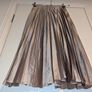 stunning Metallic pleated midi skirt from Zara Image 2