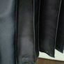 Black/grey halter neck dress. Image 9