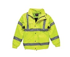 Dickies Hi-Vis Bomber Jacket (Small)