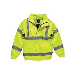 Dickies Hi-Vis Bomber Jacket (Small)
