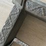 Antique Brass Art Deco Fire Surround  Brass Fender Antique Weighted Fire Surround Image 2