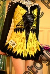 Yellow Gavin Irish Dancing Dress