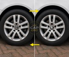 4 x Skoda Caps For VW Wheels FREE POST