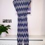 Ladies Navy & Mauve Jumpsuit. Size UK 8 / EU 36 Image 8
