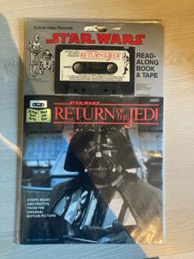 vintage star wars return of the Jedi read-along