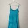 Penneys / Primark Blue Tiered Maxi Dress UK 10 | Summer Holiday Beach Dress Image 4