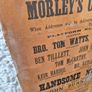 1891 antique original Labourers union poster Image 3