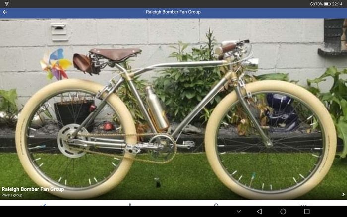 Stunning Vintage Custom Raleigh Bomber Bicycle For Sale in Carlow Town ...