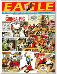 Eagle Comic 13th July 1968 Vol. 19 #28 -Hulton Press UK Vintage Comic Featuring Dan Dare