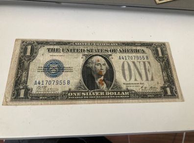 USA 1928 A Big ONE Silver dollar Banknote