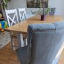 Dining table and six chairs Image 4