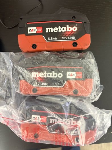 Metabo new 5.5 ah lihd batteries