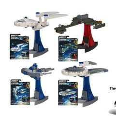 Kre-o Star Trek Micro Build Ships Light Tech Set Of 4 New Sealed