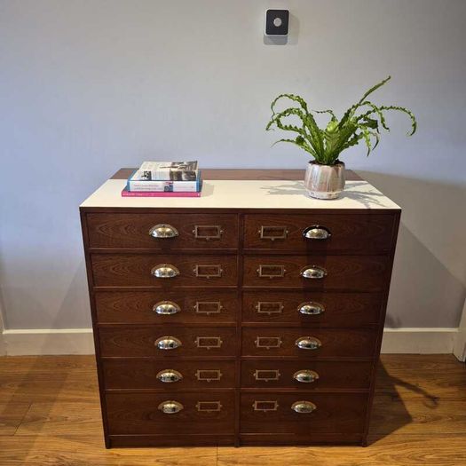 Apothecary / Mid-century Multi-Drawer Chest
