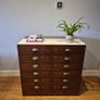 Apothecary / Mid-century Multi-Drawer Chest Image 2