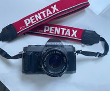 Pentax P30T + SMC Pentax-M 1:2 50mm lens