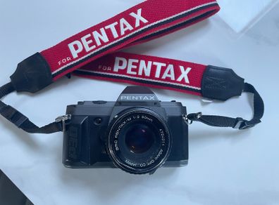 Pentax P30T + SMC Pentax-M 1:2 50mm lens