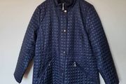 Normann quilted jacket 24 eu 50 Navy Polyester In excellent condition