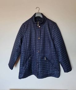 Normann quilted jacket 24 eu 50 Navy Polyester In excellent condition
