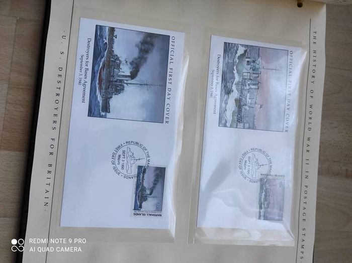 The History of World War II in the postage stamps
