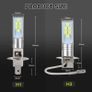 2Pcs H1 H3 LED Bulb Super Bright 12 3535SMD Car Fog Lights 12V 24V 6000K White Driving Day Running Lamp Auto Image 7
