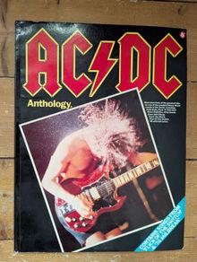 AC/DC Anthology music notes