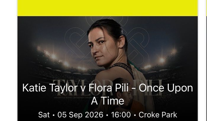 Katie Taylor tickets