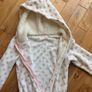 Pink and white  onesie pyjamas Image 4