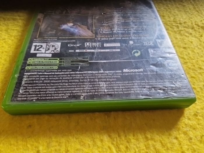 The Lord of the Rings The Return of the King Xbox Original games Original