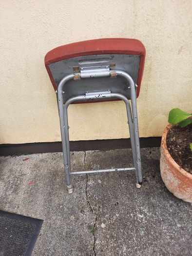 vintage foldable stool