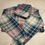 Tommy Jeans logo crop hoodie in tartan medium M SOLD OUT Image 9