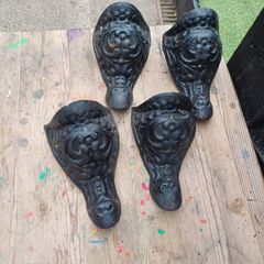 cast iron bath legs