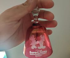 Walt Disney glass bell