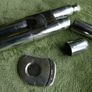 Vintage Bowmore Scotch Whiskey Leather 2 Finger Cigar And Hip Flask Holder With Cigar Cutter Image 7