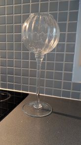 Newbridge silverwear glass Candleholder  - unused