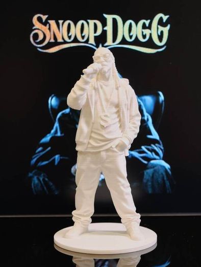 3D Printed Snoop Dogg figurine