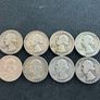 8 Silver America Quarters Image 3
