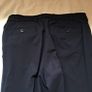 Meyer stretch chinos Size 34/32 navy zip fly in like new condition Image 5
