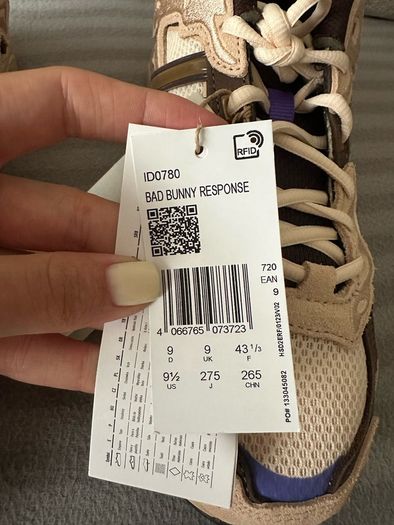 NEW adidas Bad Bunny Response CL Paso Fino UK9