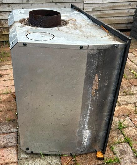 Fireplace insert - 9kw cassette wood burner
